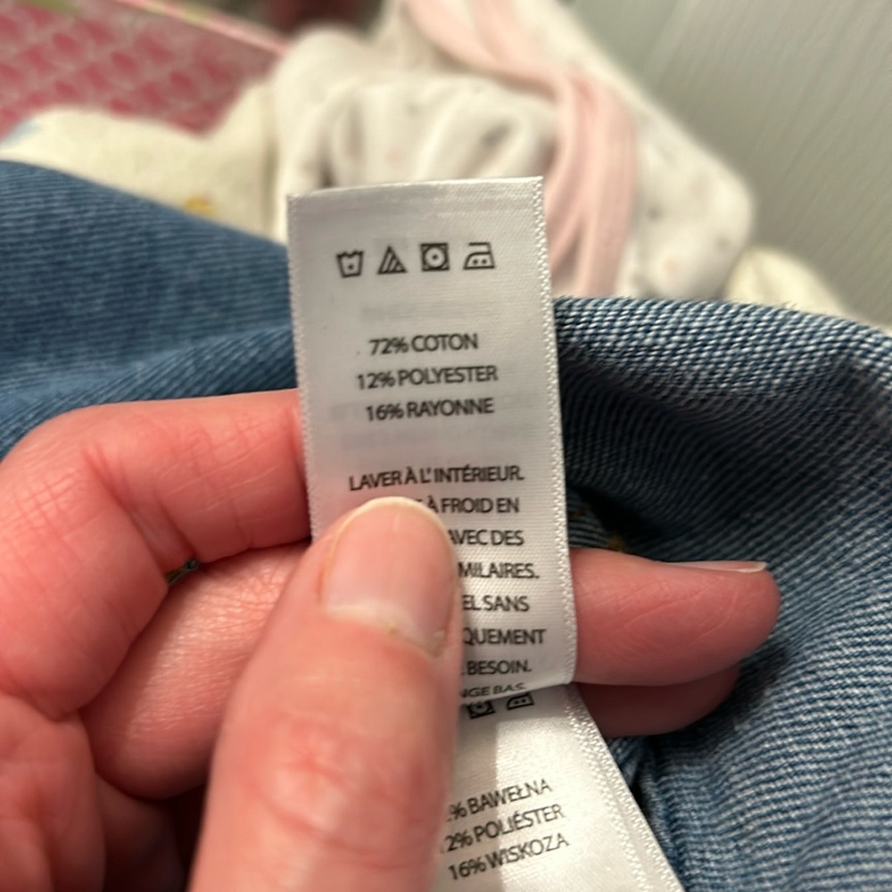 Strapless Light Blue Denim Midi Dress - Picture 11 of 12